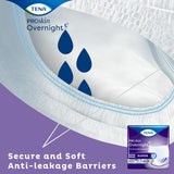 TENA ProSkin Overnight Super Protective Incontinence Underwear, Heavy Absorbency, Unisex, X-Large, 55"- 66"