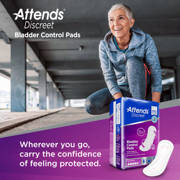 Attends Discreet Women's Maximum Pads