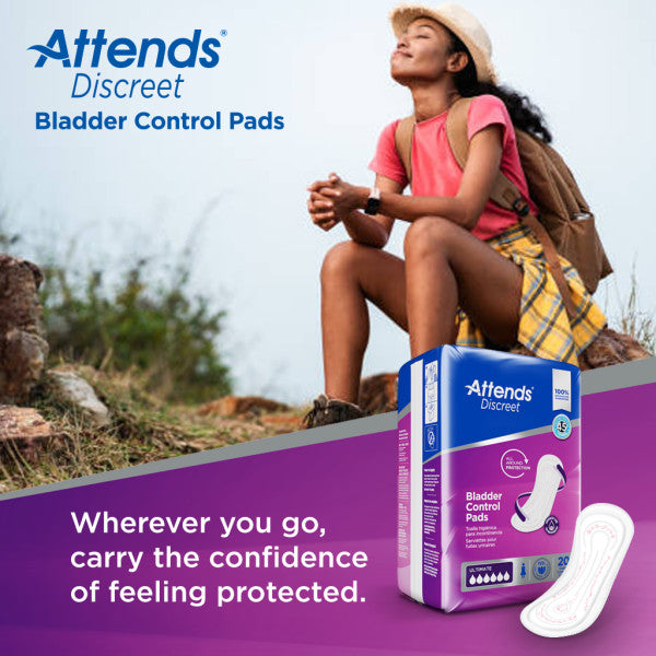 Attends Discreet Women's Ultimate Pads