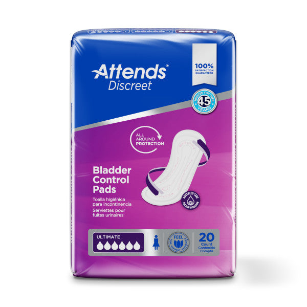 Attends Discreet Women's Ultimate Pads