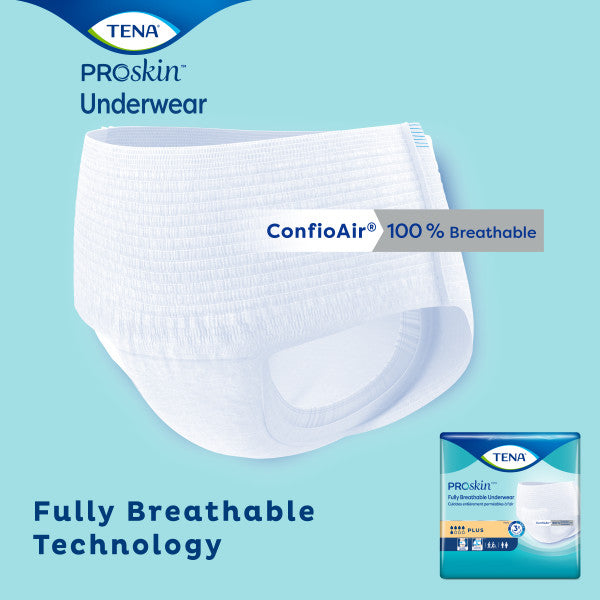 TENA ProSkin Plus Protective Underwear, X-Large