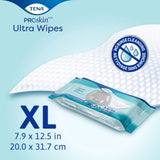 TENA ProSkin Ultra Wipes, Scented, 7.9" x 12.5"