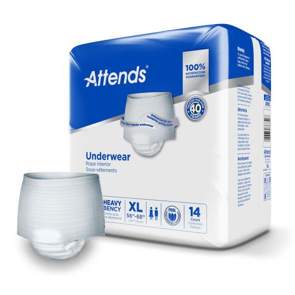 Attends Underwear, Extra Heavy Absorbency, X-Large