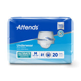 Attends Underwear, Ultimate Absorbency, Medium