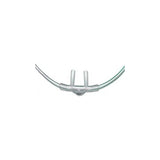Nasal oxygen cannula with soft tubing for respiratory medical use