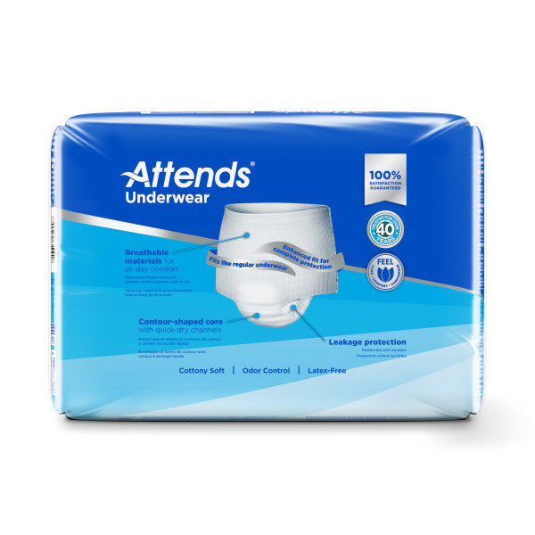 Attends Underwear, Ultimate Absorbency, Youth/Small