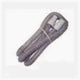 Gray replacement CPAP hose tubing for respiratory therapy equipment