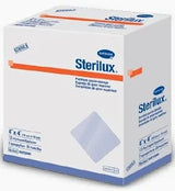 Sterilux sterile gauze pads box for medical wound care and dressing supplies