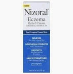 Nizoral Eczema Relief Cream box for eczema-prone skin, relieves irritation and hydrates.