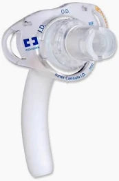 Shiley Flexible Adult Tracheostomy Tube With Reusable Inner Cannula, Cuffless, Size 4