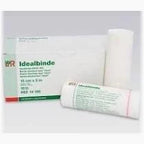 Elastic medical bandages with packaging for wound care and support