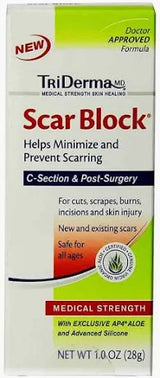 Triderma Scar Block, 1 Oz.