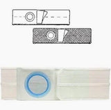 Special 6" White, Cool Comfort, Nu-form Belt, 2x-large, 3-1/8" Opening, Custom: 54" Overall Length, 3" Single Auxiliary