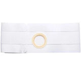 Special 7" Left, White, Cool Comfort, Nu-form Belt, 2x-large, Custom: 3-1/4" Center Placement Opening
