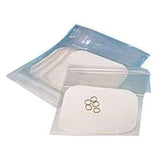 Medical adhesive patches in clear bags, essential chronic care supplies