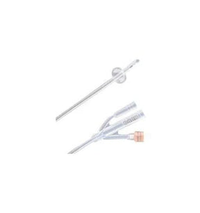 Sterile Foley catheter with balloon for home medical use, clear tube and dual ports