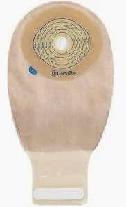 Ostomy pouch with adhesive barrier for stoma care and medical supply needs