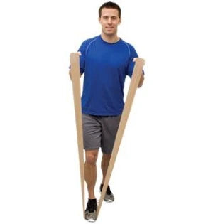 Val-u-band Resistance Bands, Dispenser Roll, 6 Yds., Mushroom-level 6/7, Latex-free