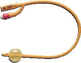 Gold 2-way Silicone-coated Foley Catheter 22 Fr 5 Cc
