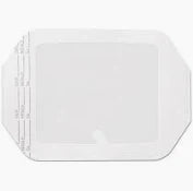 Cardinal Health Standard Frame Style Window Out Transparent Dressing, 4" X 4.5" Oval, Sterile Latex Free - Replaces Zdtfov4434