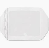 Cardinal Health Standard Frame Style Window Out Transparent Dressing, 4" X 4.5" Oval, Sterile Latex Free - Replaces Zdtfov4434