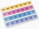 Weekly Twice-a-day Pill Organizer, 7-day Capacity
