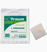 Notraum Extra Bordered Silicone Foam Dressing, 6" X 6"