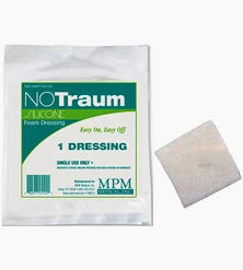 NO Traum silicone foam dressing sterile single-use medical wound care pad