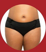The Period Company, The Adaptive Bikini, Black, Size 3x-large