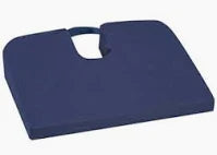 Coccyx Seat Cushion 16" X 18" X 3" With Navy Cover