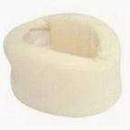 Soft foam cervical neck collar for neck support and pain relief, medical supply