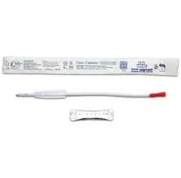 Hydrophilic Cure Catheter, 16" Male, Coude Tip, 18 Fr