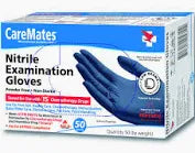 Caremates Vytrile Powder-free Disposable Examination Gloves, Large