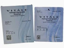 Vitale Hydrogel Impregnated Dressing With Zinc, 4" X 4" - Replaces 689256