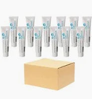 Bulk pack of medical ointment tubes with shipping box for home medical supply delivery