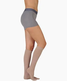 Juzo Dynamic Knee-high, 30-40, Full Foot, Beige, Size 4