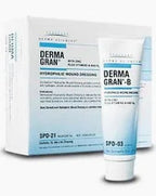 DermaGran hydrophilic wound dressing box and tube, medical wound care supplies