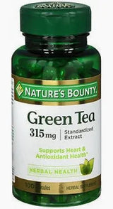 Nature's Bounty Green Tea Extract, 315mg, 100 Ct