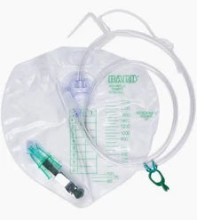 Bard Drain Bag With Urine Meter, Safety-flow Outlet