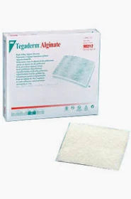 Tegaderm Alginate wound dressing and packaging for medical supply home delivery
