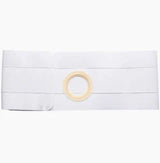 Special 7" Left, Beige, Regular Elastic, Nu-form Belt, 2x-large, 3-1/8" Center Placement Opening, Custom: 56" Overall Length With Single Auxillary