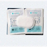 HidraWear adhesive wound dressings for chronic condition care on patterned background