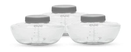 Elvie Pump Bottles, 3-pack