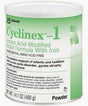 Can of Cyclinex-1 infant amino acid-modified formula with iron, 400g, medical nutrition powder.