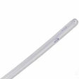 Clear sterile medical catheter tube on white background