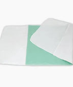 Disposable medical underpad with absorbent core and waterproof backing for home care