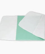 Disposable medical underpad with absorbent core and waterproof backing for home care