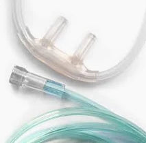 Salter Comfort Soft Plus Adult Cannula With 25' Krot Tubing, Green