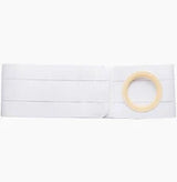 5" White, Cool Comfort, Flat Panel Belt, Medium, 2-3/8" Center Opening