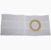 Special 5" White, Cool Comfort, Nu-form Belt, Extra Large, 2-5/8" Center Opening, Custom: 41" Overall Length